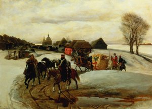 皇帝アレクシーミハイロビッチの下での皇帝の春の巡礼、1868